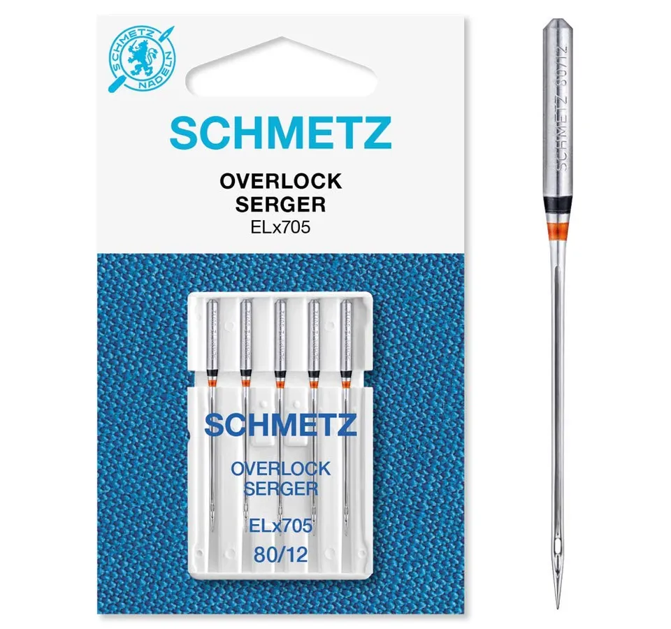 schmetz-overlock-nadeln-elx705-sy-2022-5-nadeln-nm-80-12 image 1