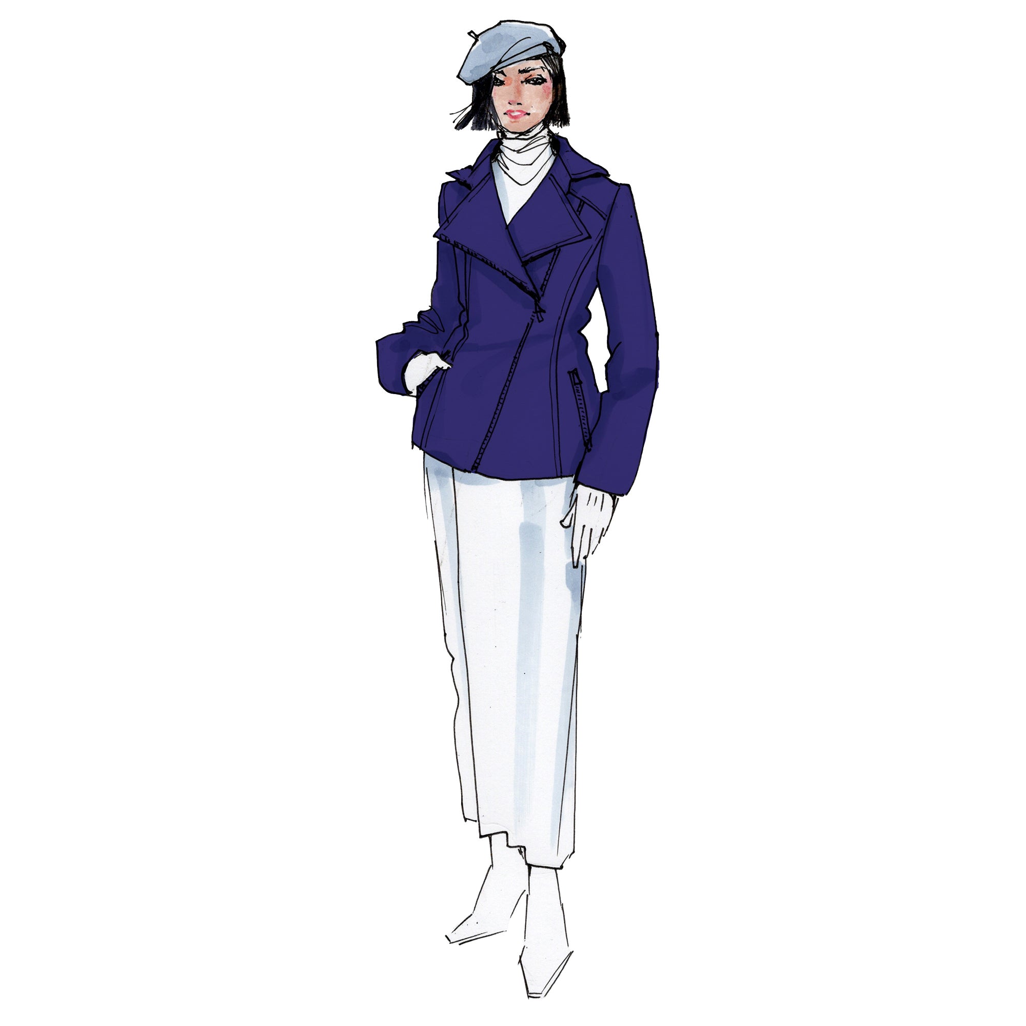 schnittmuster-berlin-britt-premium-bikerjacke-damen-schnittmuster image 1