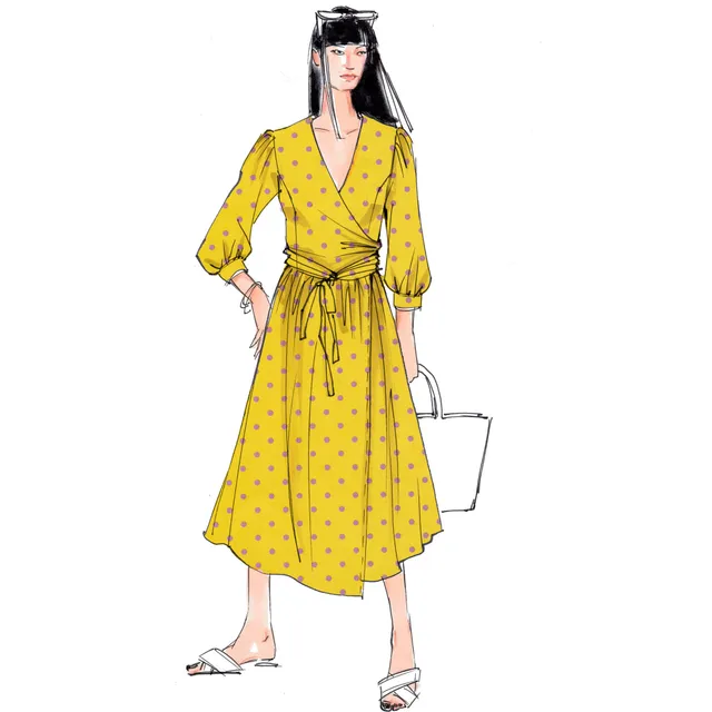 schnittmuster-berlin-premium-wickelkleid-tessa-ebook image 1