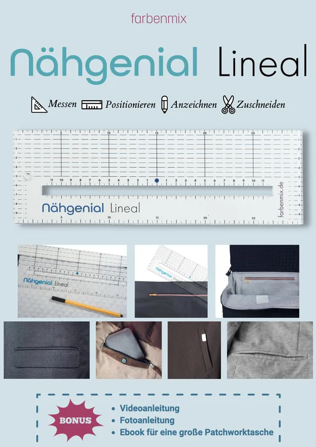 farbenmix-n-hgenial-lineal-n-hwerkzeug-inkl-patchtasche-ebook image 1