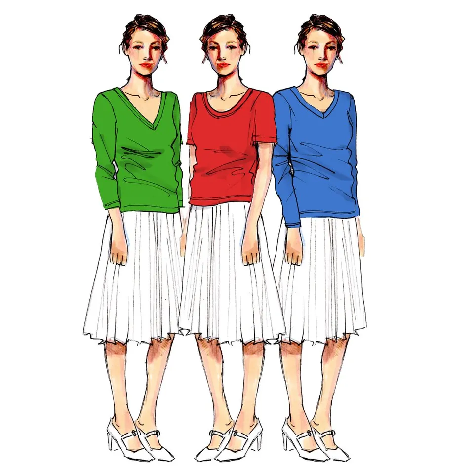 schnittmuster-berlin-t-shirt-elsass-baukasten-shirt-damen-jersey image 1
