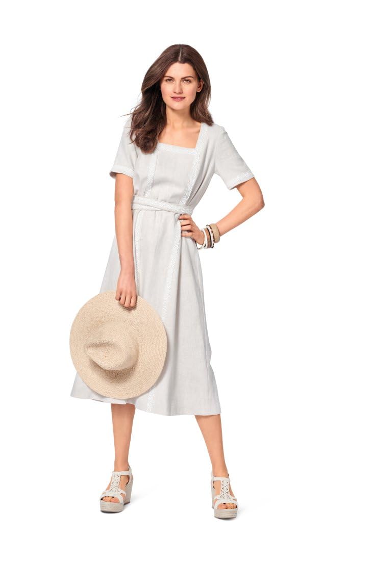 burda-style-schnittmuster-6014-sommerliche-tunikakleider-midi-mit-bindeband-dame image 4