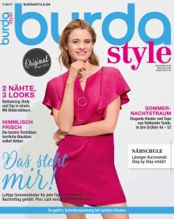 burda-style-n-hmagazin-juli-2017-schnittmuster-heft-f-r-anf-nger-und-fortgeschri image 1