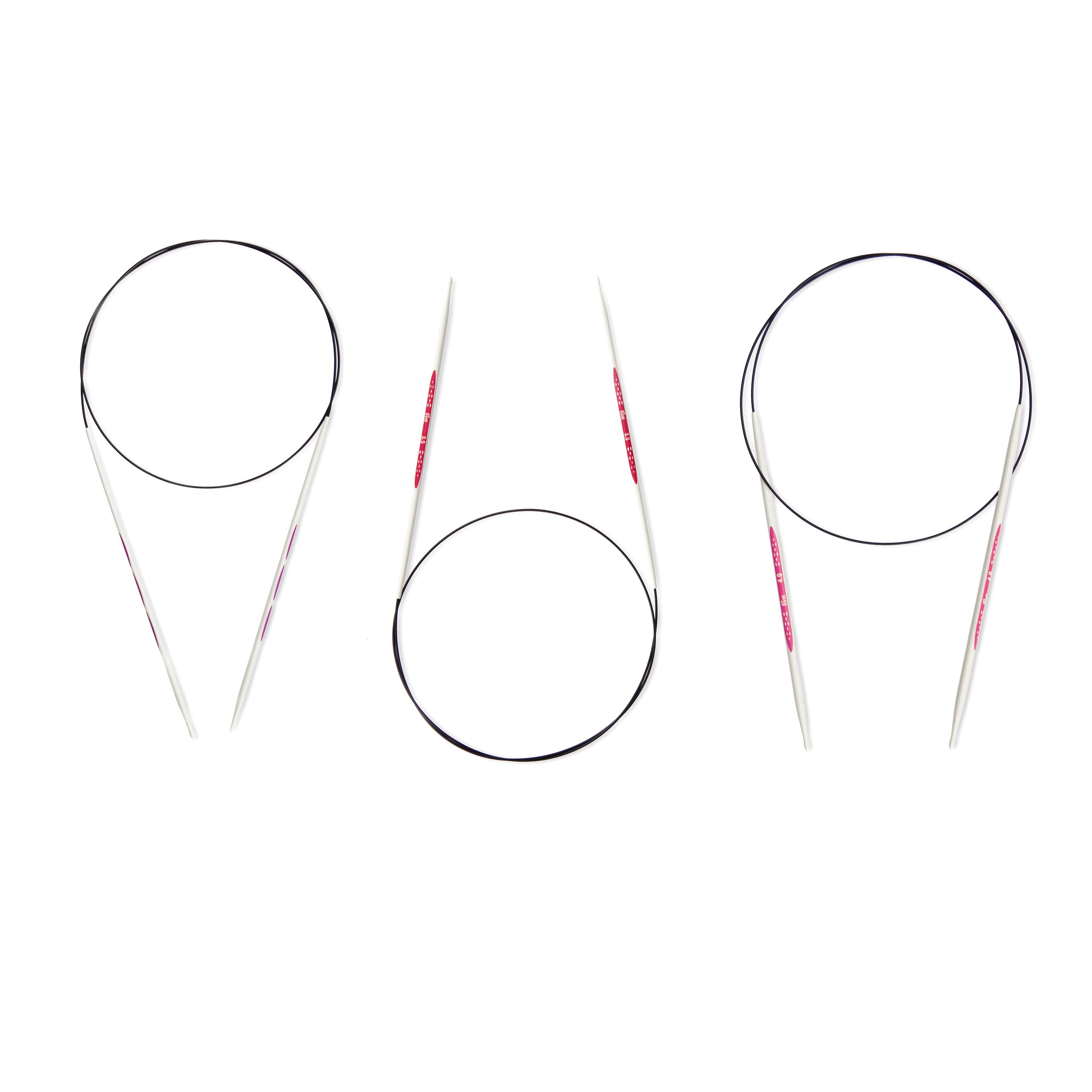 prym-215000-rundstricknadel-set-prym-ergonomics-3-0-4-0-mm-alabasterwei image 2