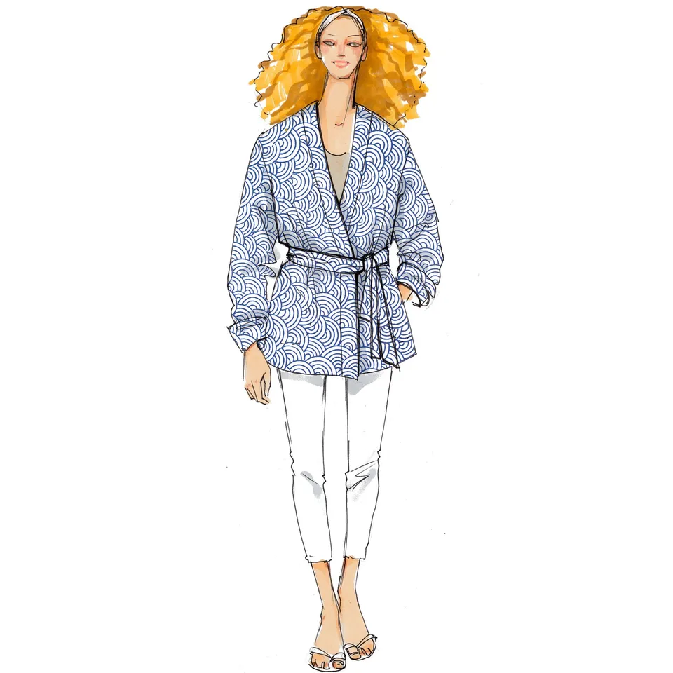 schnittmuster-berlin-jacke-kora-damen-wickeljacke-und-mantel-mit-bindeg-rtel image 1