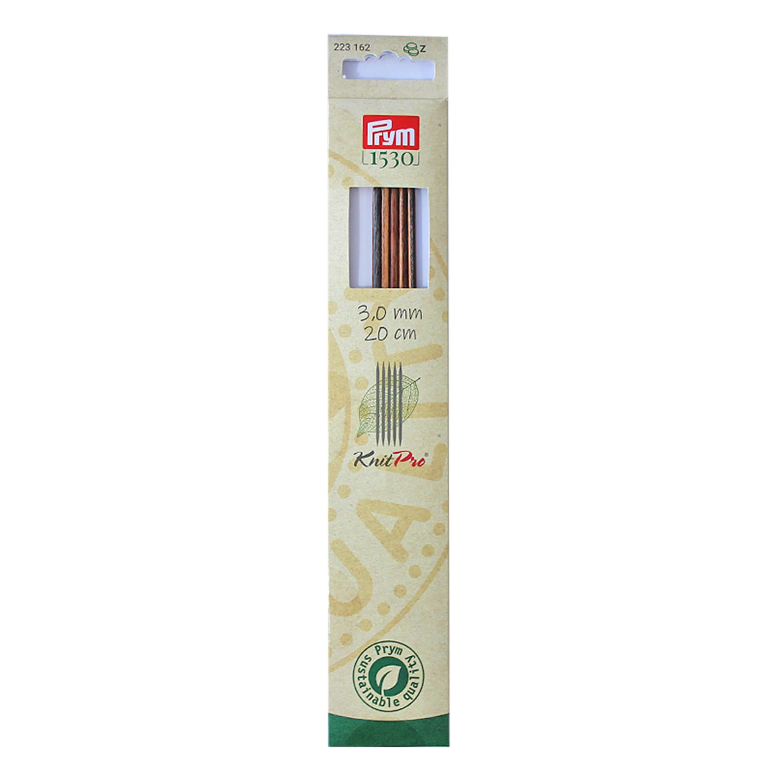 prym-strumpfstricknadeln-natural-223168-20-cm-6-00-mm-holz image 1