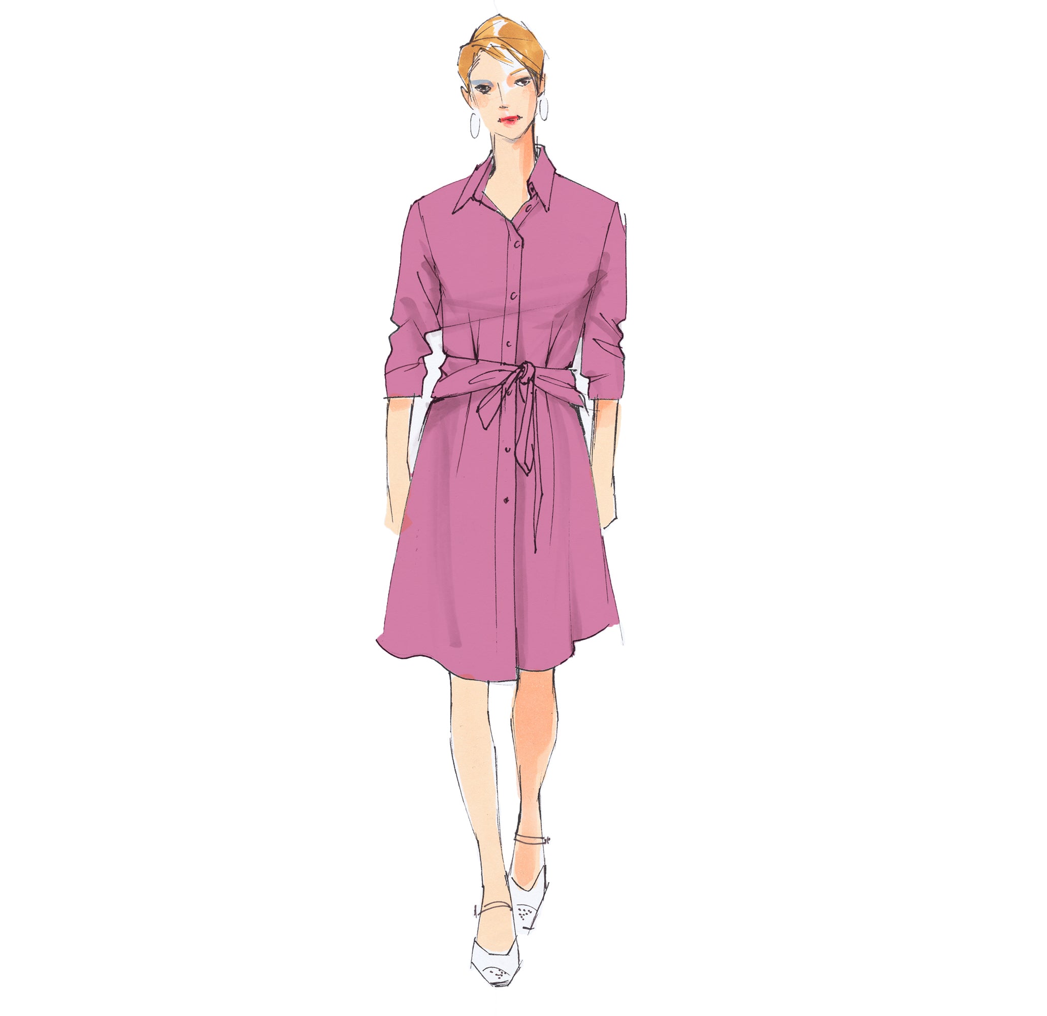 schnittmuster-berlin-premium-hemdblusenkleid-quentina-schnittmuster-f-r-damenkle image 1