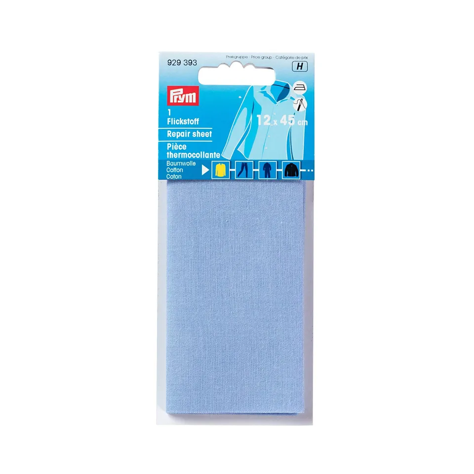 prym-929393-flickstoff-baumwolle-zum-aufb-geln-12-x-45-cm-blau image 1