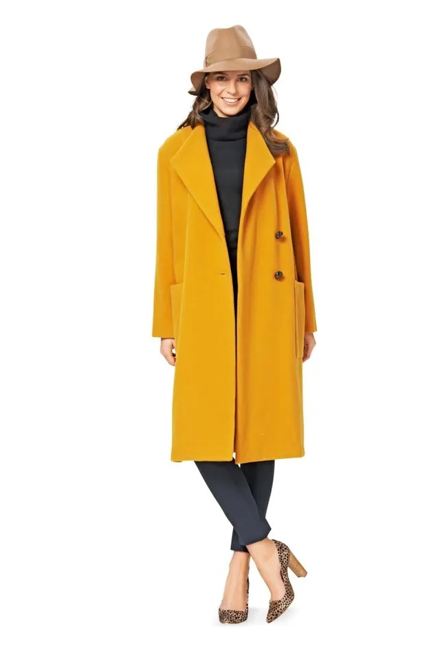 burda-style-6736-jacke-mantel-mit-spatenkragen-gr-34-46-papierschnittmuster-dame image 1
