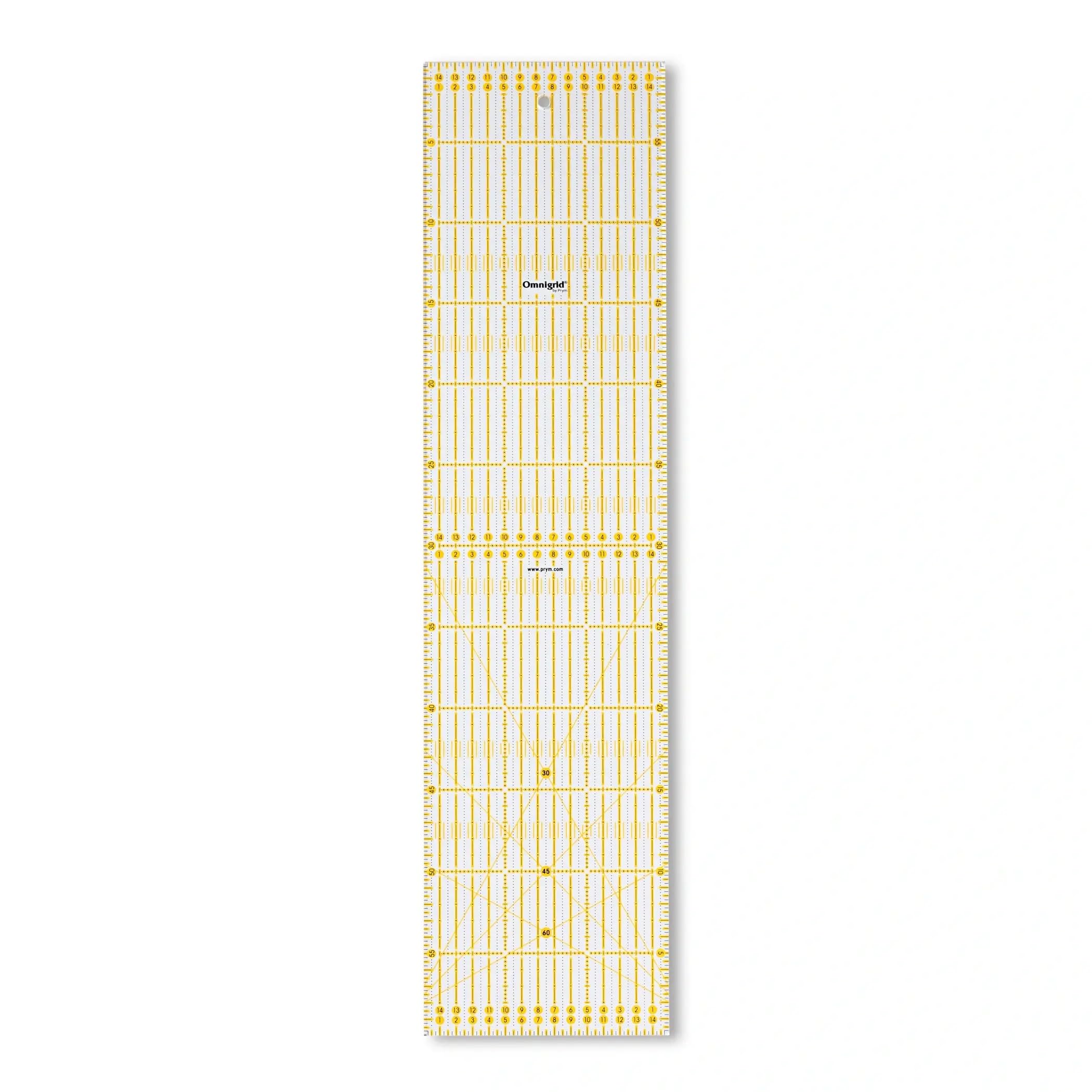 prym-universal-lineal-omnigrid-15-x-60-cm-transparent-mit-raster image 2