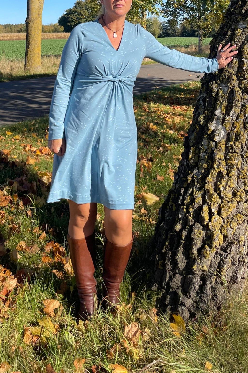 Schönes Kleid, etwas Tüfteln