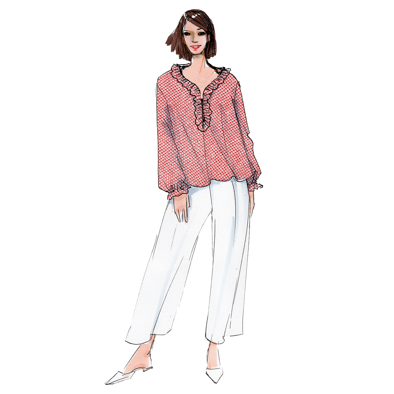 schnittmuster-berlin-bristol-r-schenbluse-schnittmuster-damen image 1