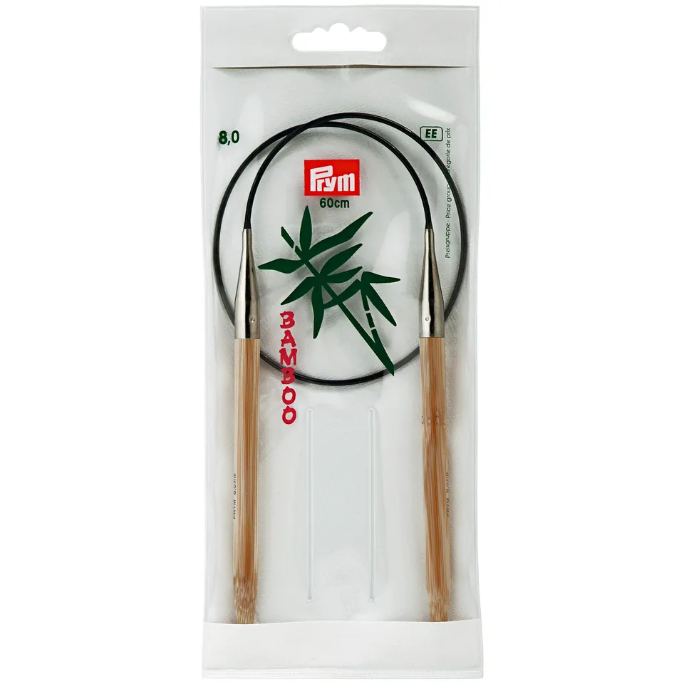 prym-221552-rundstricknadeln-60-cm-8-00-mm-bambus-natur image 1