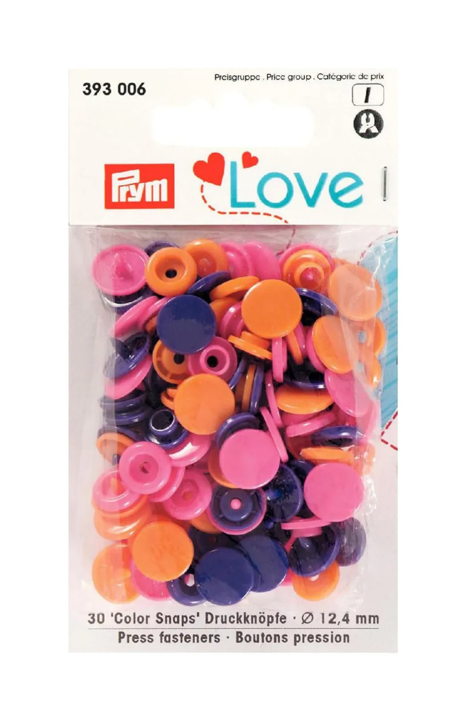 prym-love-color-snaps-druckkn-pfe-12-4-mm-orange-pink-violett image 1
