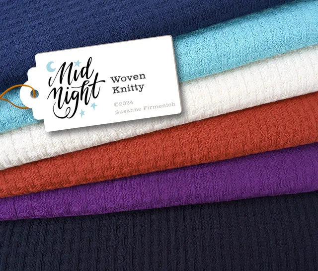 albstoffe-midnight-woven-knitty-bio-strick-meterware image 1