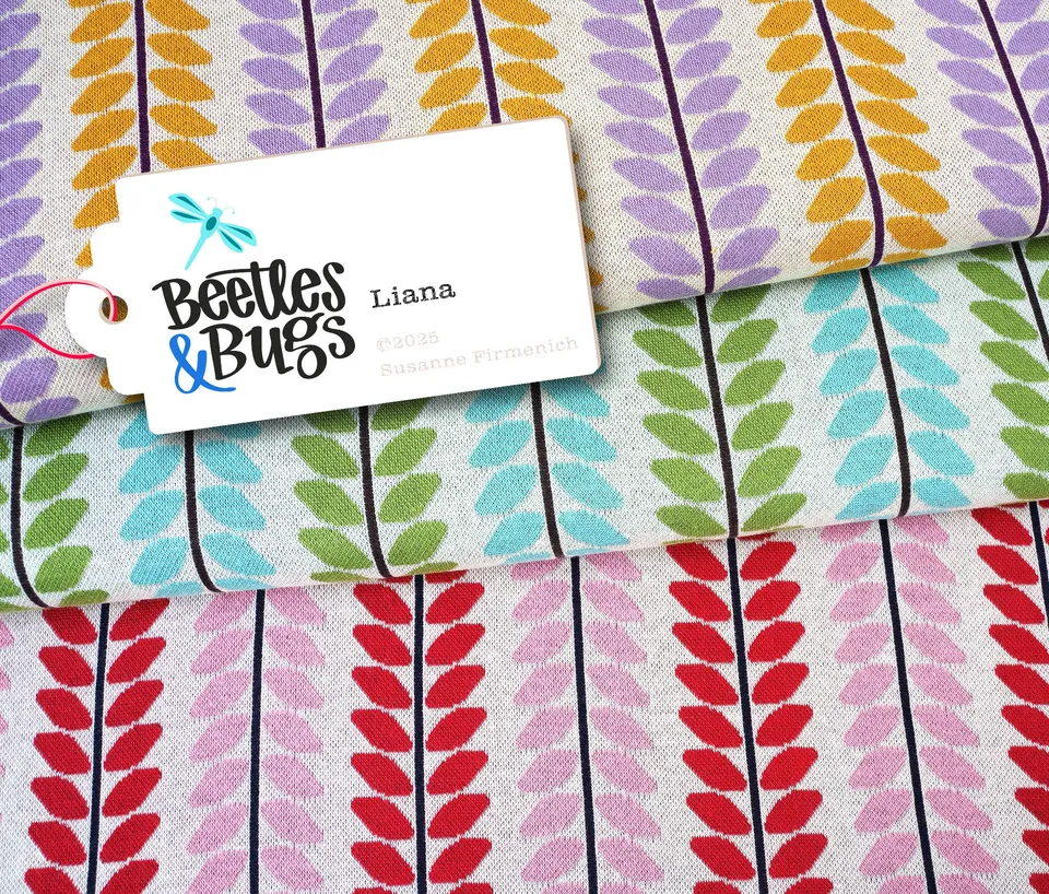 albstoffe-beetles-bugs-liana-jacquard-jersey-bio-baumwolle image 1