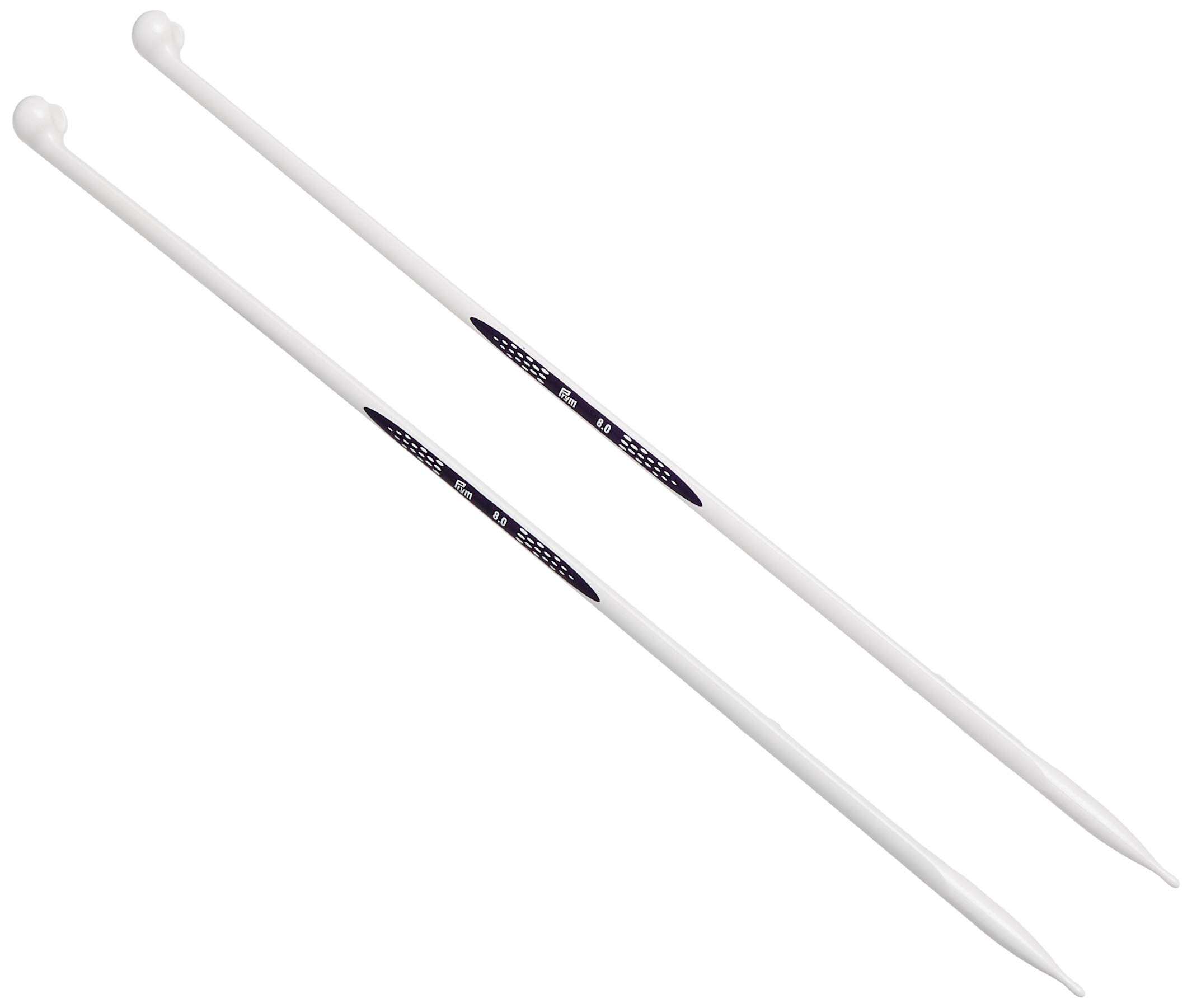 prym-190411-jackenstricknadeln-ergonomics-40-cm-8-00-mm-alabasterwei image 1