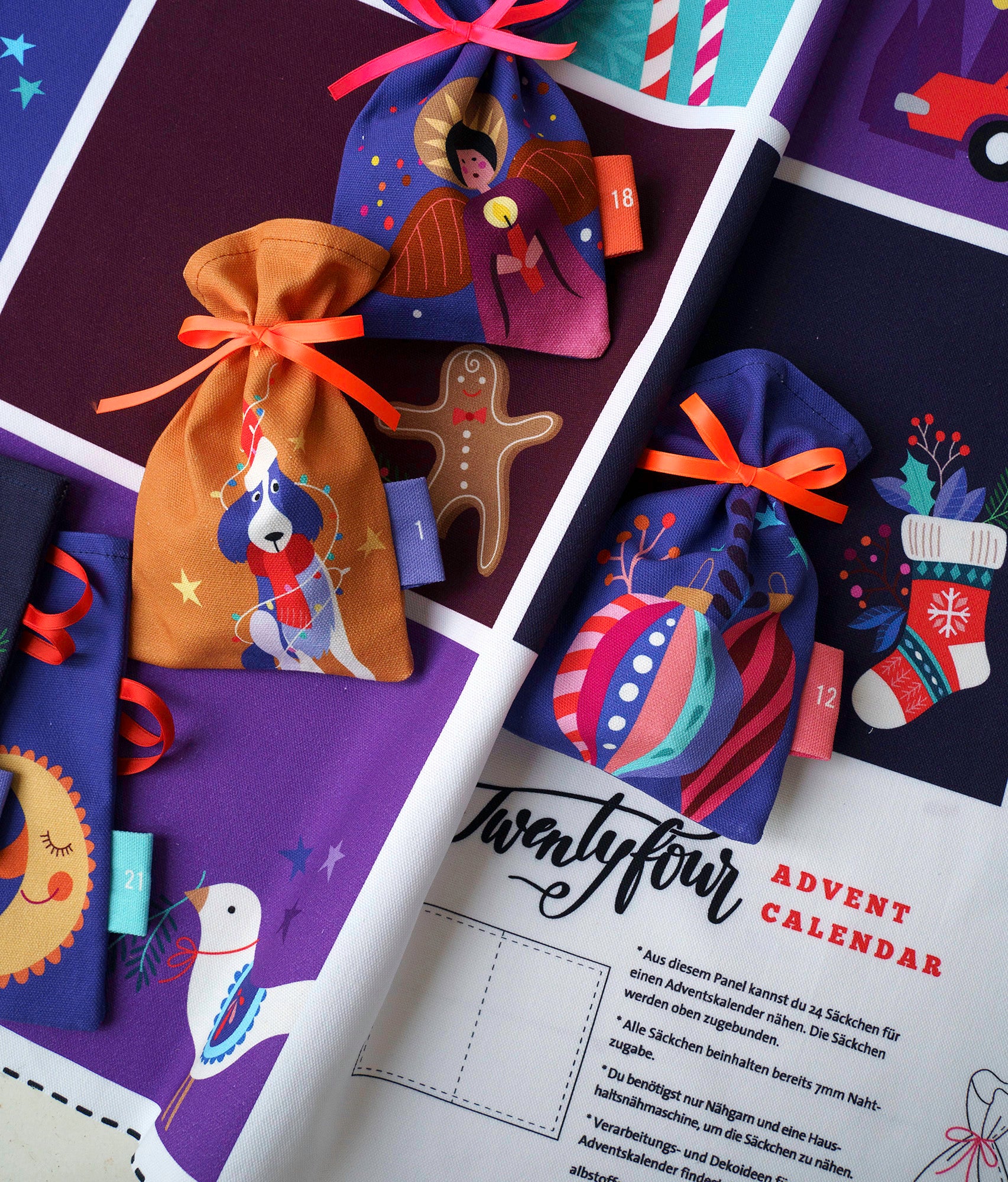 albstoffe-christmas-twentyfour-adventskalender-panel-bio-baumwoll-canvas-145-x-1 image 3