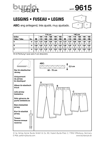burda-kids-schnittmuster-9615-m-dchen-leggings-3-l-ngen-gr-104-152 image 8