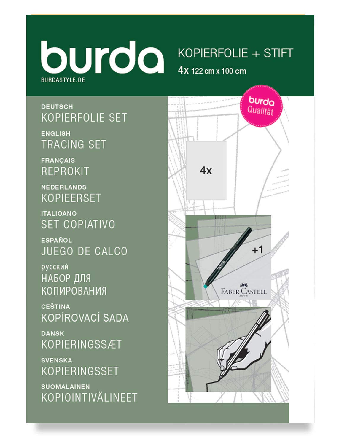 burda-style-kopierset-kopierfolie-stift-4x-122-x-100-cm image 1