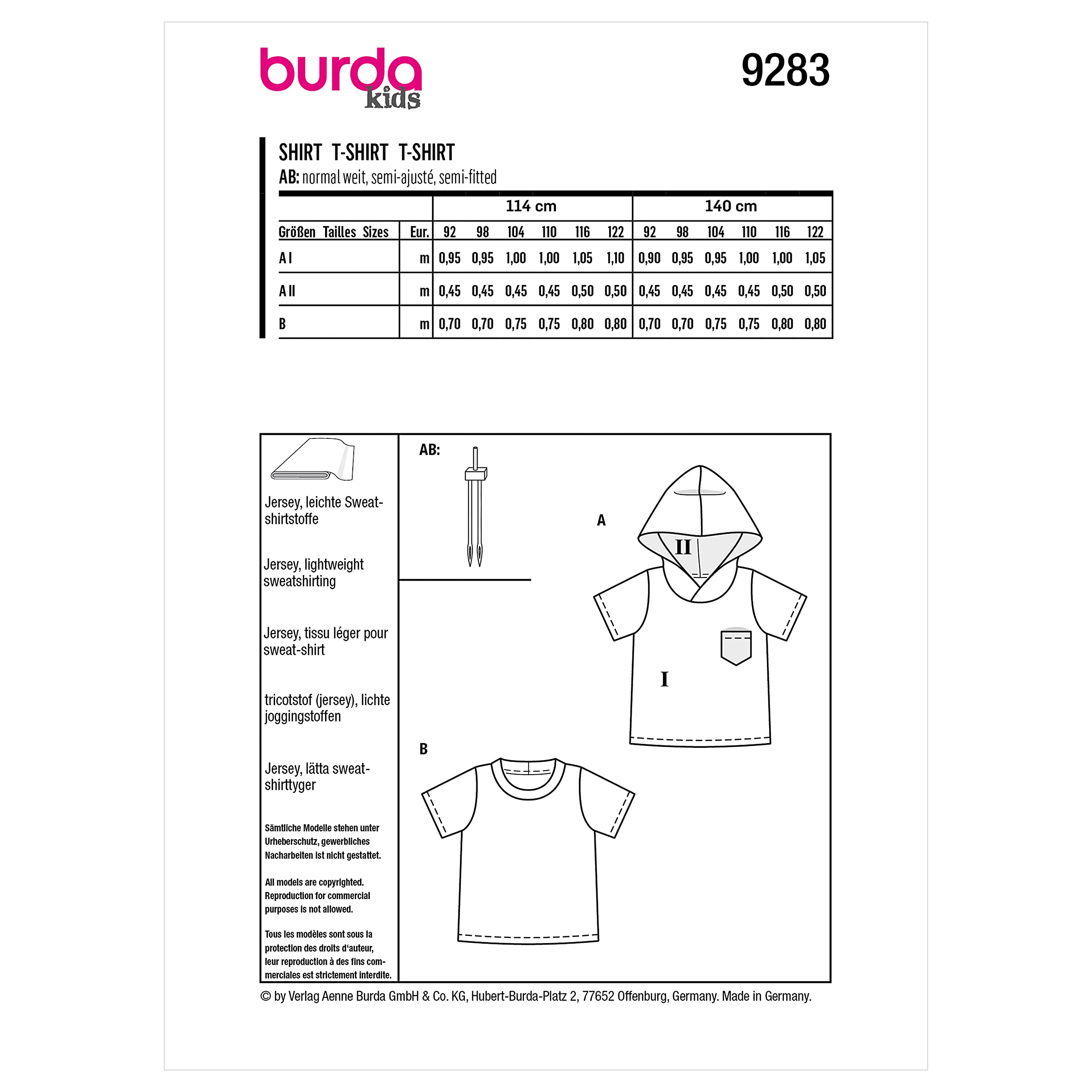 burda-9283-schnittmuster-shirt-kids-gr-92-122-level-2-leicht image 2