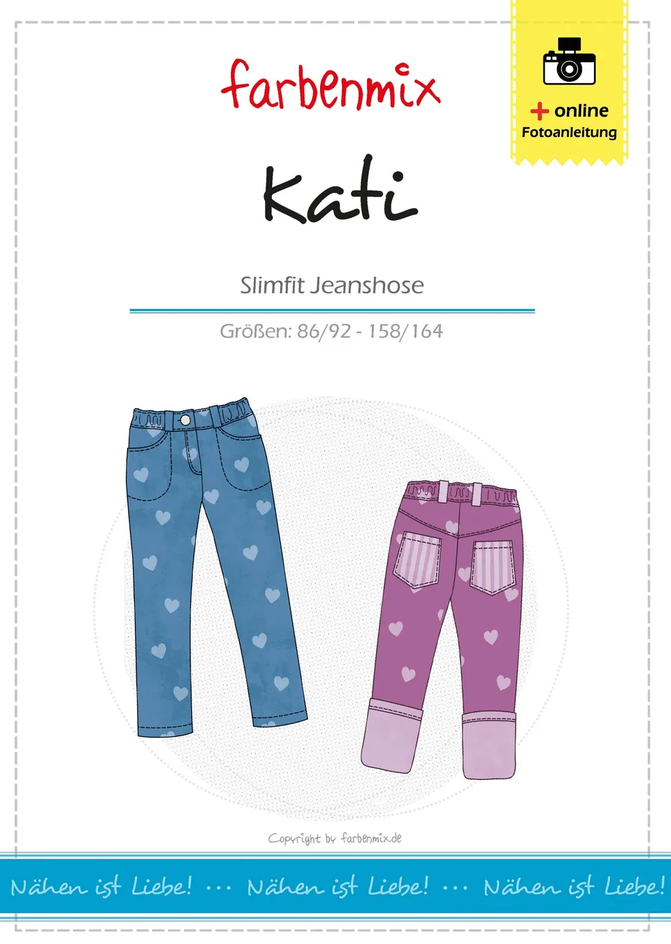 farbenmix-kati-slim-fit-jeans-schnittmuster-ebook-gr-86-164 image 1