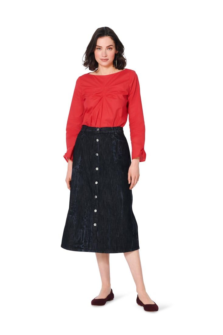 burda-style-5977-schnittmuster-bluse-damen-gr-34-48-level-1 image 3