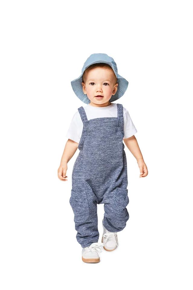 burda-style-b9337-schnittmuster-kids-latzhose-gr-62-92-3-monate-2-jahre image 1