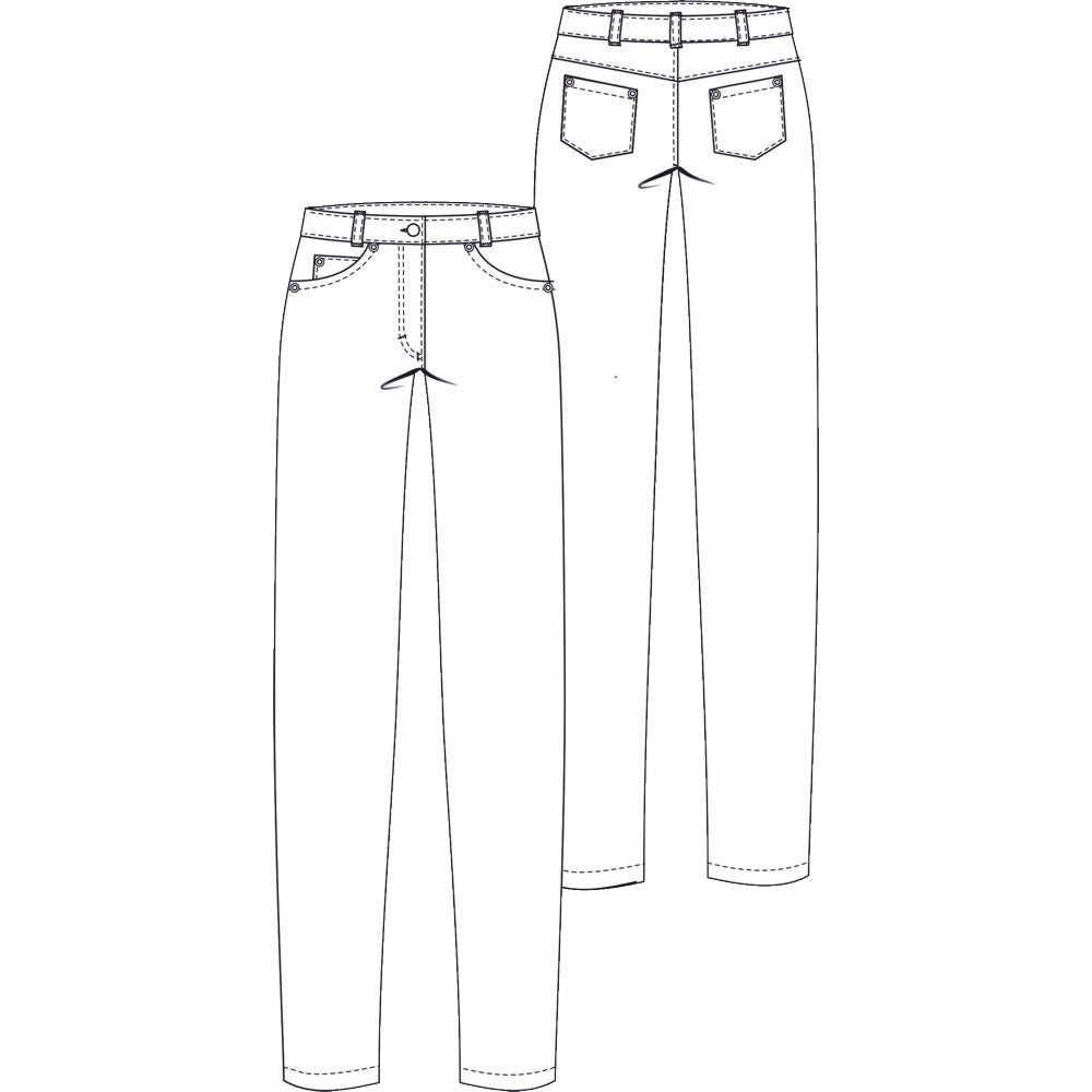 schnittmuster-berlin-jeanshose-benedikte-five-pocket-damen-hose image 3