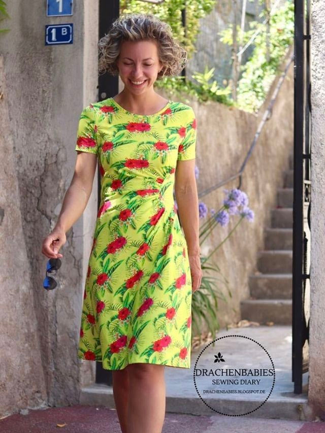 schnittmuster-berlin-premium-jerseykleid-quitte-damenkleid-mit-3-4-rmel image 6