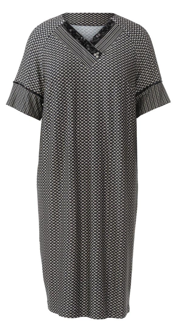 burda-style-schnittmuster-6018-kurzarm-midikleid-und-bluse-mit-zier-ausschnitt-d image 2