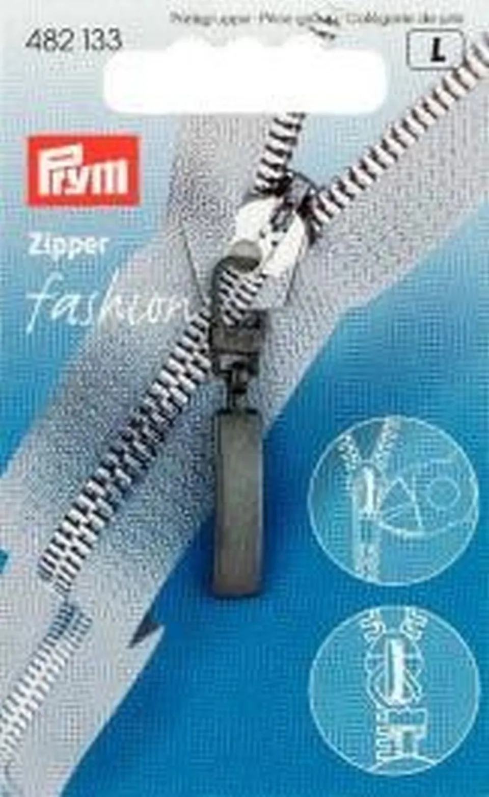 prym-rei-verschluss-metall-schwarz-klassischer-mode-schieber image 1