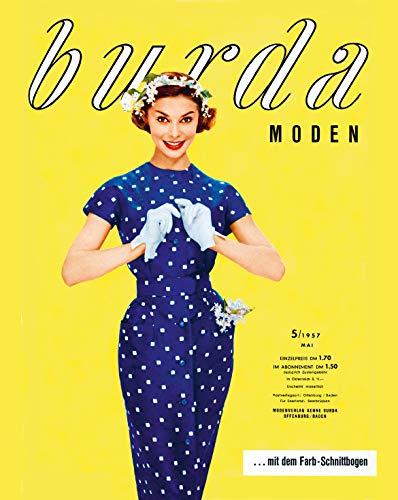 burda-style-retro-poster-yellow-din-a2-cover-mai-1957 image 3