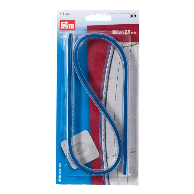 prym-kurvenlineal-flexibel-50-cm-20-inch-mit-metallkern image 1