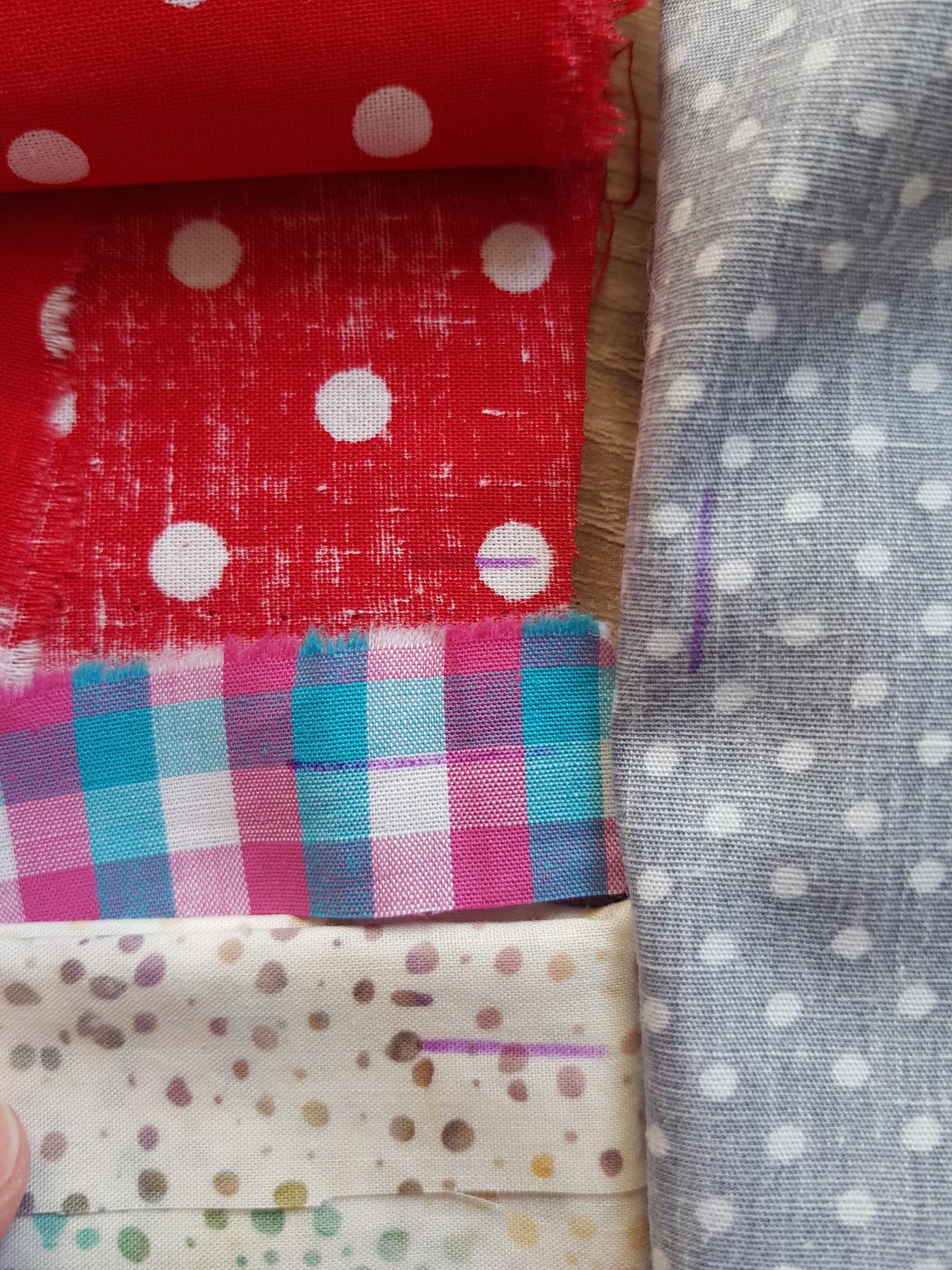 Saubere Linien beim Patchwork