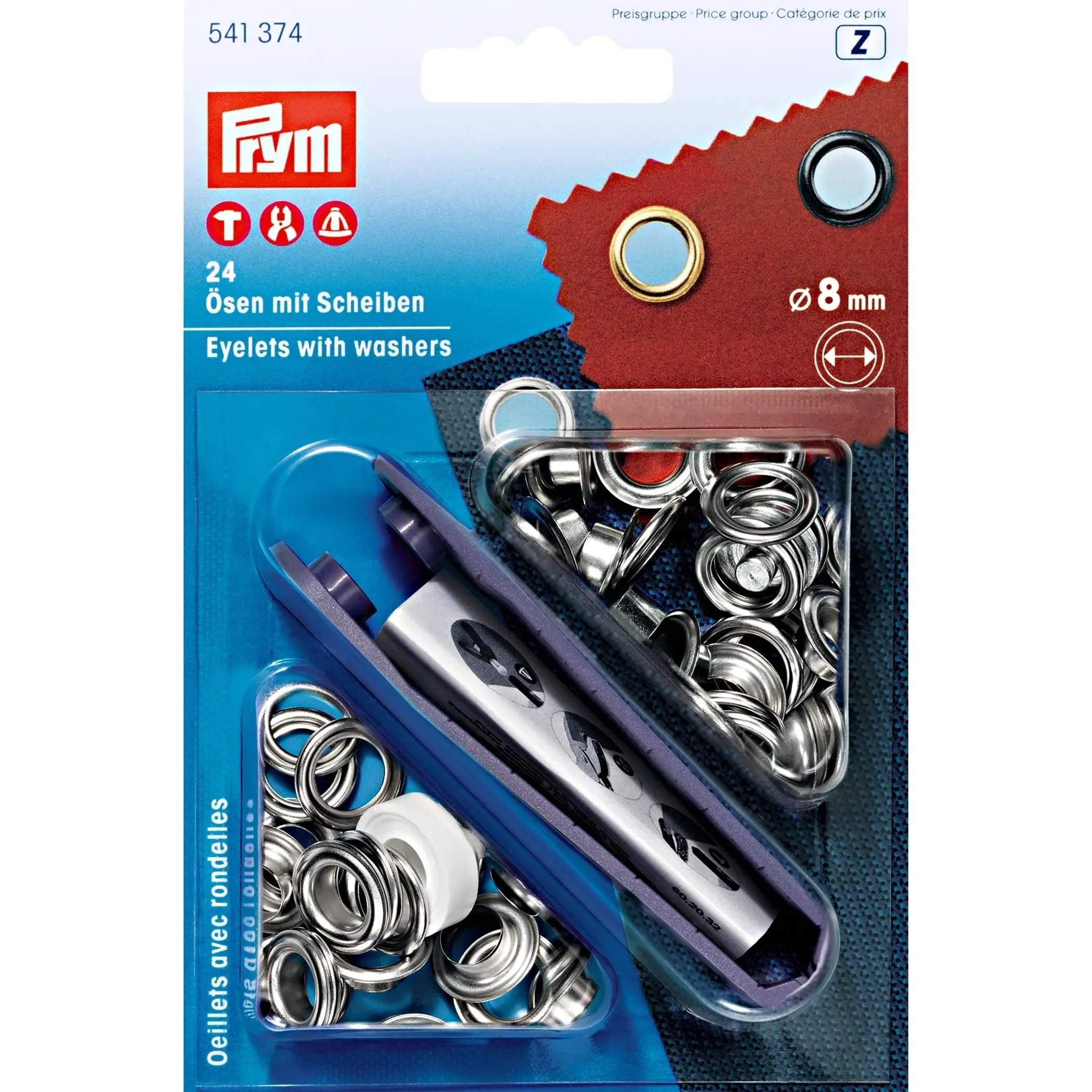 prym-sen-und-scheiben-messing-8-0-mm-silberfarbig-n-hfrei image 1
