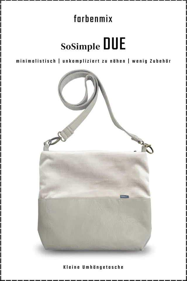 farbenmix-sosimple-due-umh-ngetasche-ebook-schnittmuster image 1