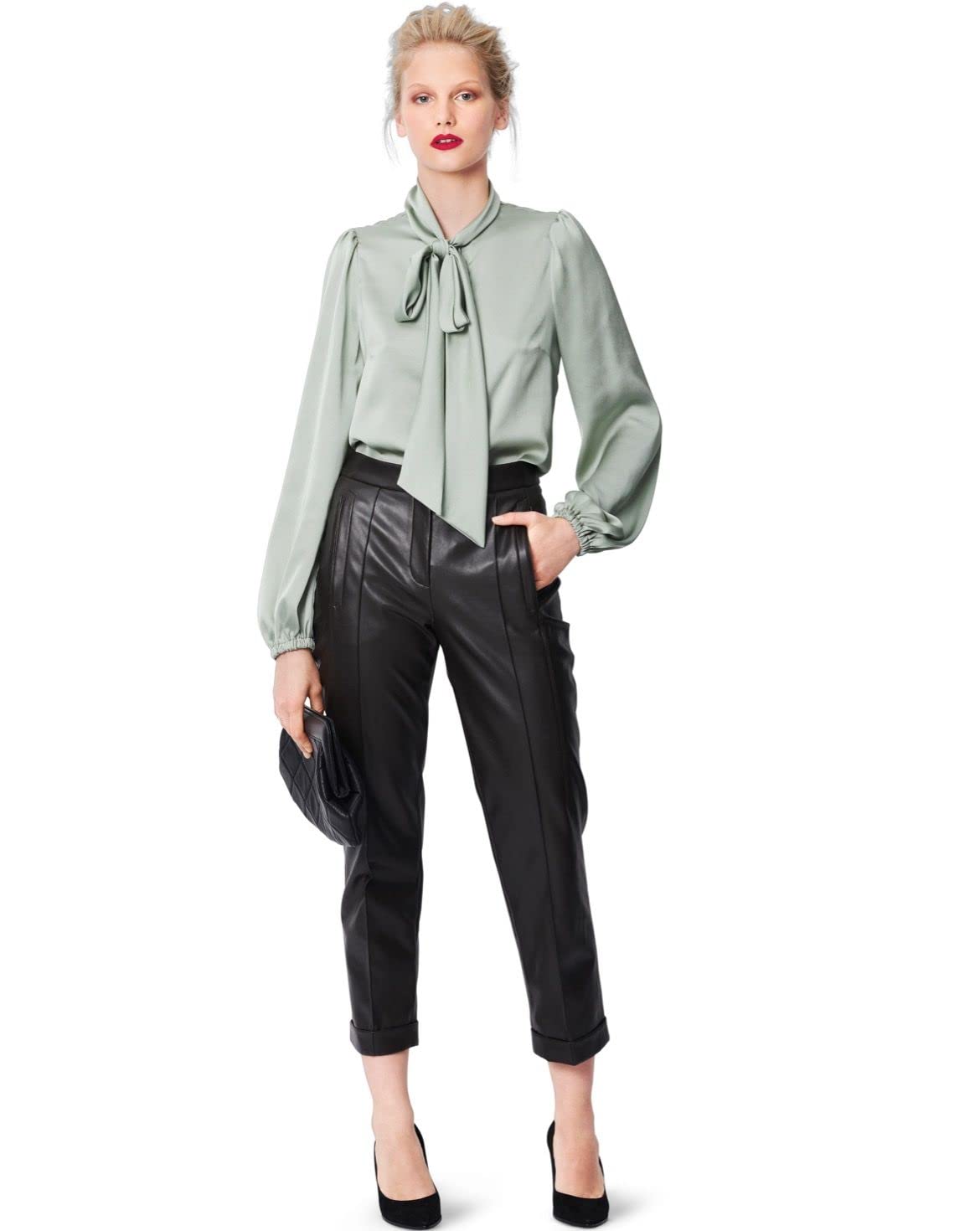 burda-style-6082-schnittmuster-damen-blusenvariationen-gr-34-44-mittel image 2