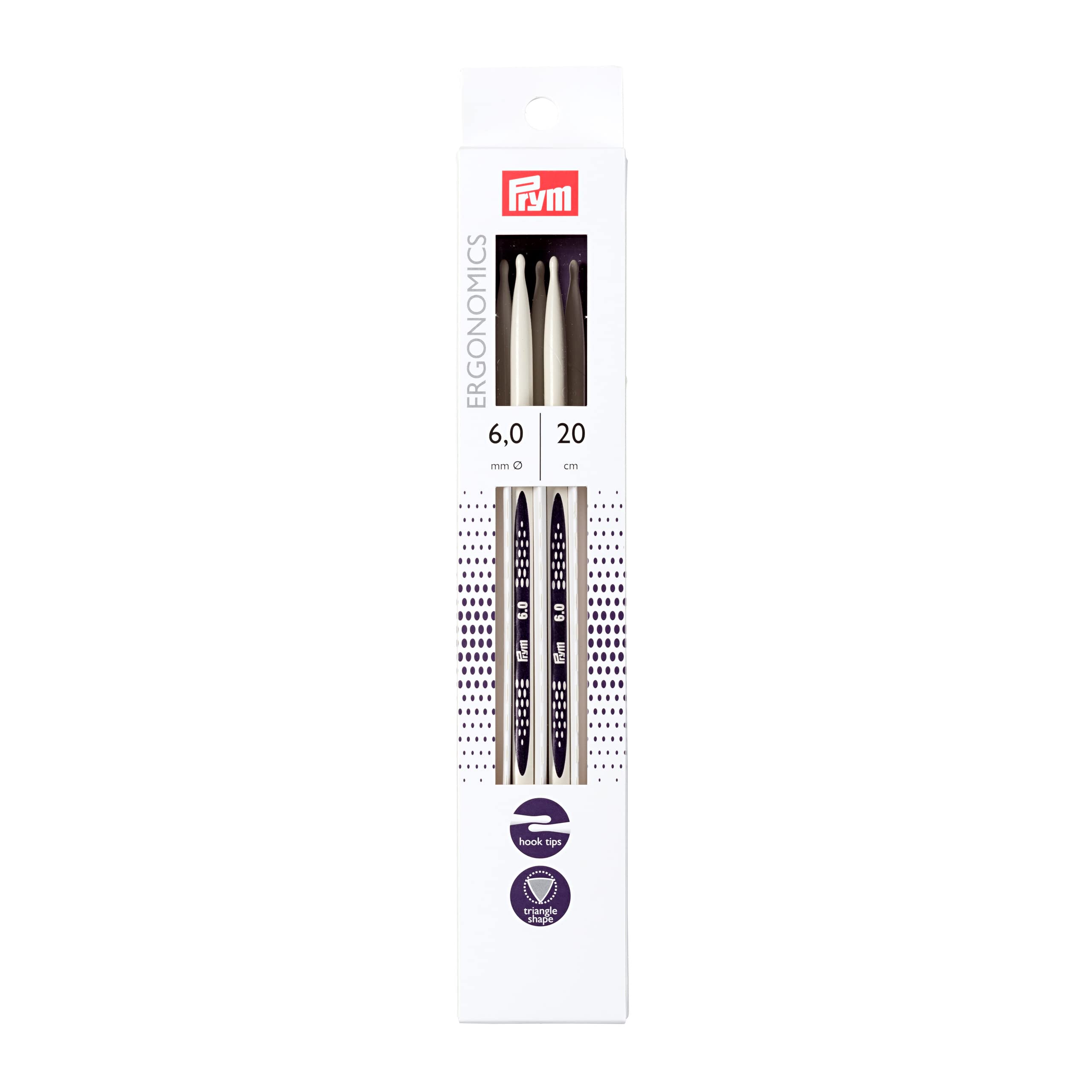 prym-prym-ergonomics-strumpfstricknadeln-6-mm-x-20-cm-5er-set-high-performance-k image 3