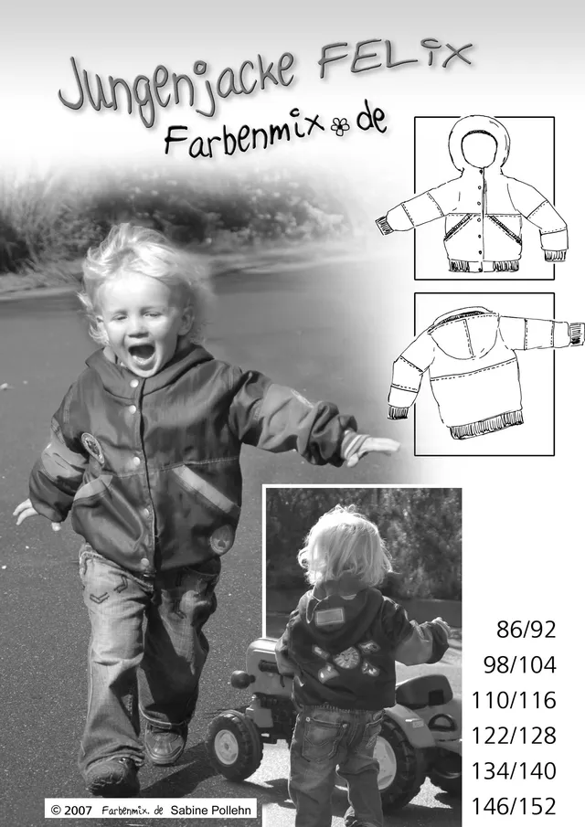 farbenmix-felix-blousonjacke-papierschnittmuster-kinder-gr-86-152 image 1