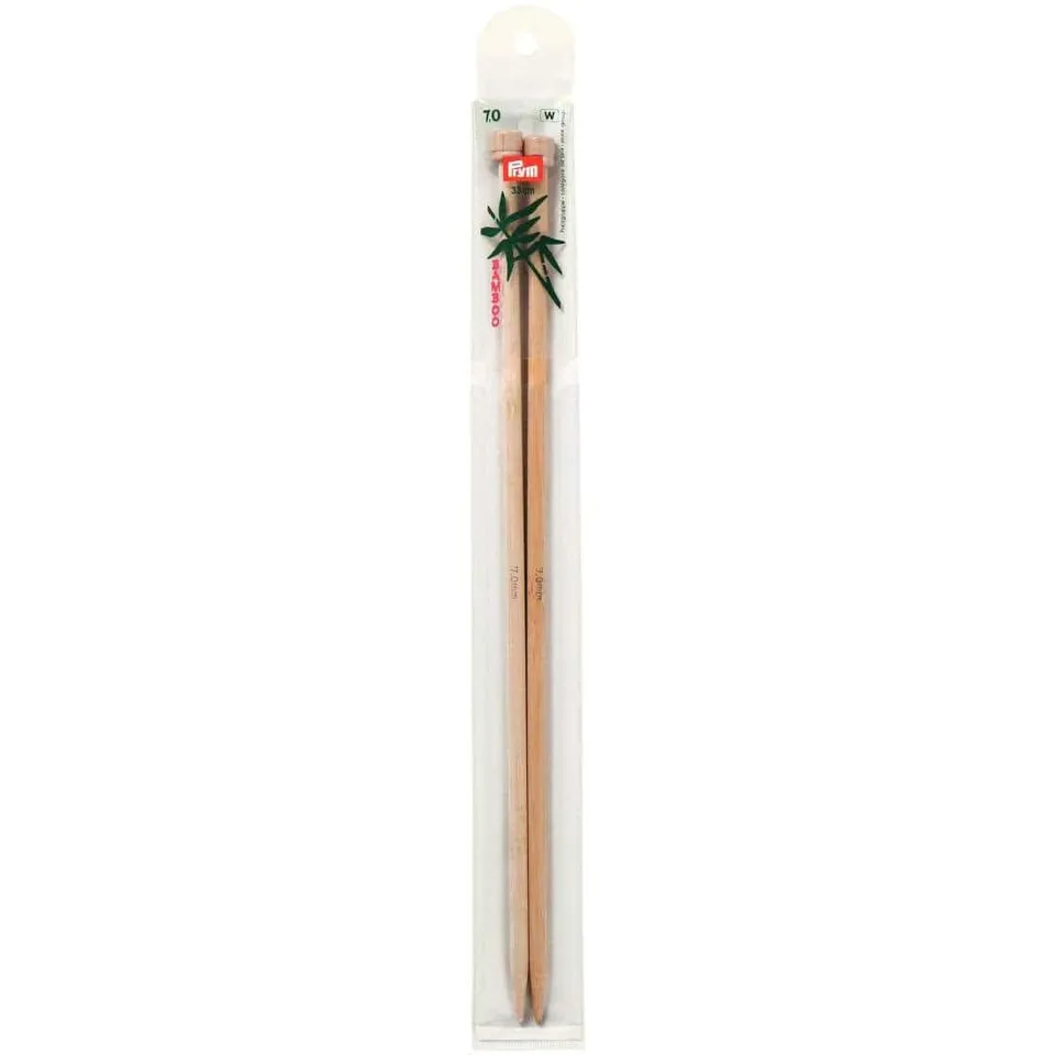 prym-221121-jackenstricknadeln-33-cm-7-00-mm-bambus image 1