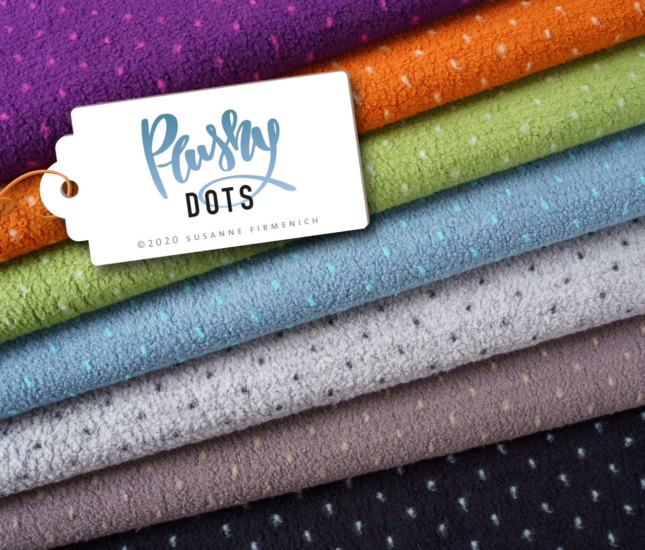 albstoffe-plushy-dots-teddy-pl-sch-bio-meterware image 1