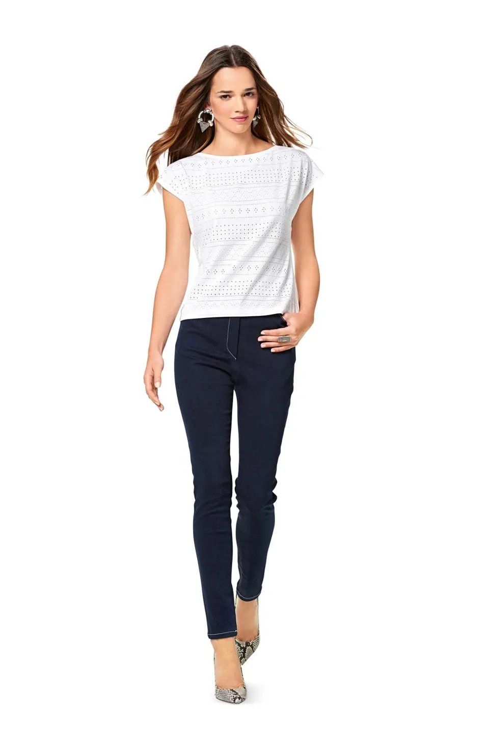 burda-style-top-und-kleid-schnittmuster-damen-gr-34-46-level-1 image 1
