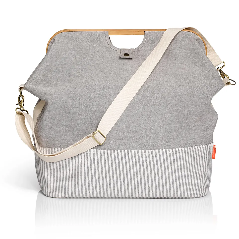 prym-speichern-reisetasche-leinwand-und-bambus-grau-n-hmaschinentasche-f-r-n-hma image 1