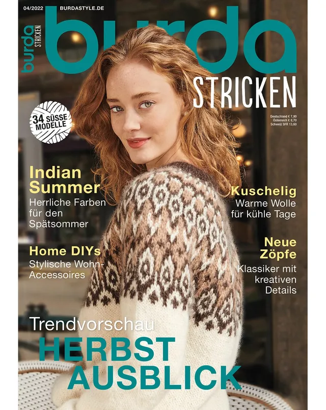 burda-stricken-strickmagazin-2022-ausgabe-04-strickmuster-anf-nger-profis image 1