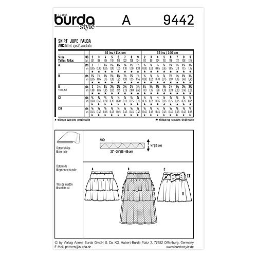 burda-style-schnittmuster-9442-m-dchen-rock-und-stufenrock-gr-98-104 image 4