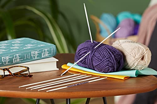 prym-ergonomics-strumpfstricknadeln-20-cm-3-5-mm-alabasterwei-5er-set image 4