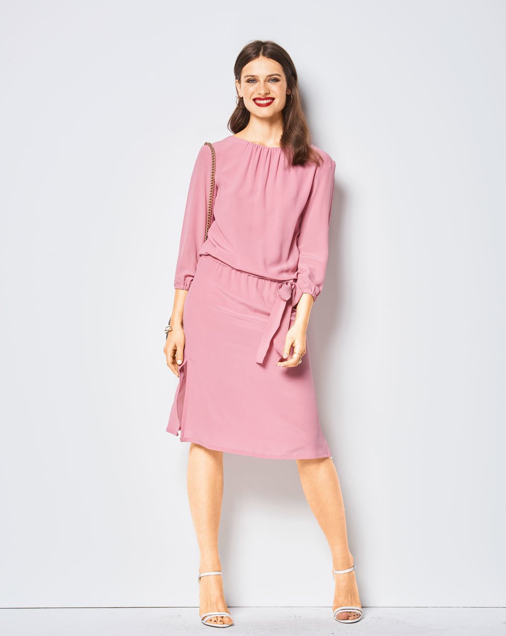 burda-style-schnittmuster-6413-kleid-gr-34-46-rmelloses-plissee-kleid-mit-kordel image 5