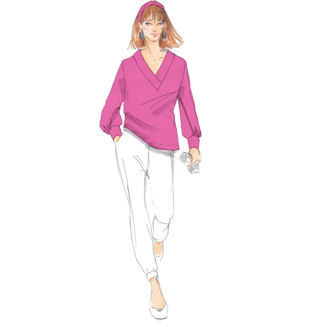 schnittmuster-berlin-pulli-umeko-v-ausschnitt-ebook-damen image 1