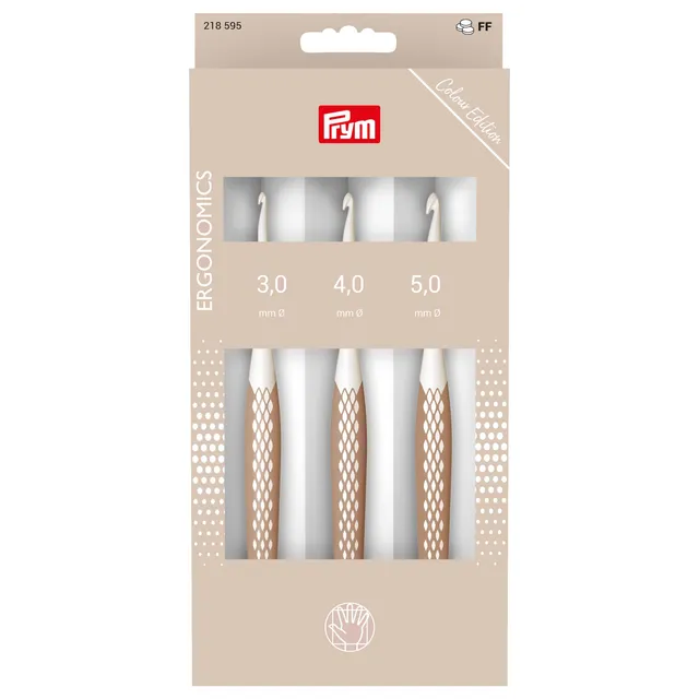 prym-218595-wollh-kelnadel-set-prym-ergonomics-taupe-3-0-4-0-5-0-mm image 1
